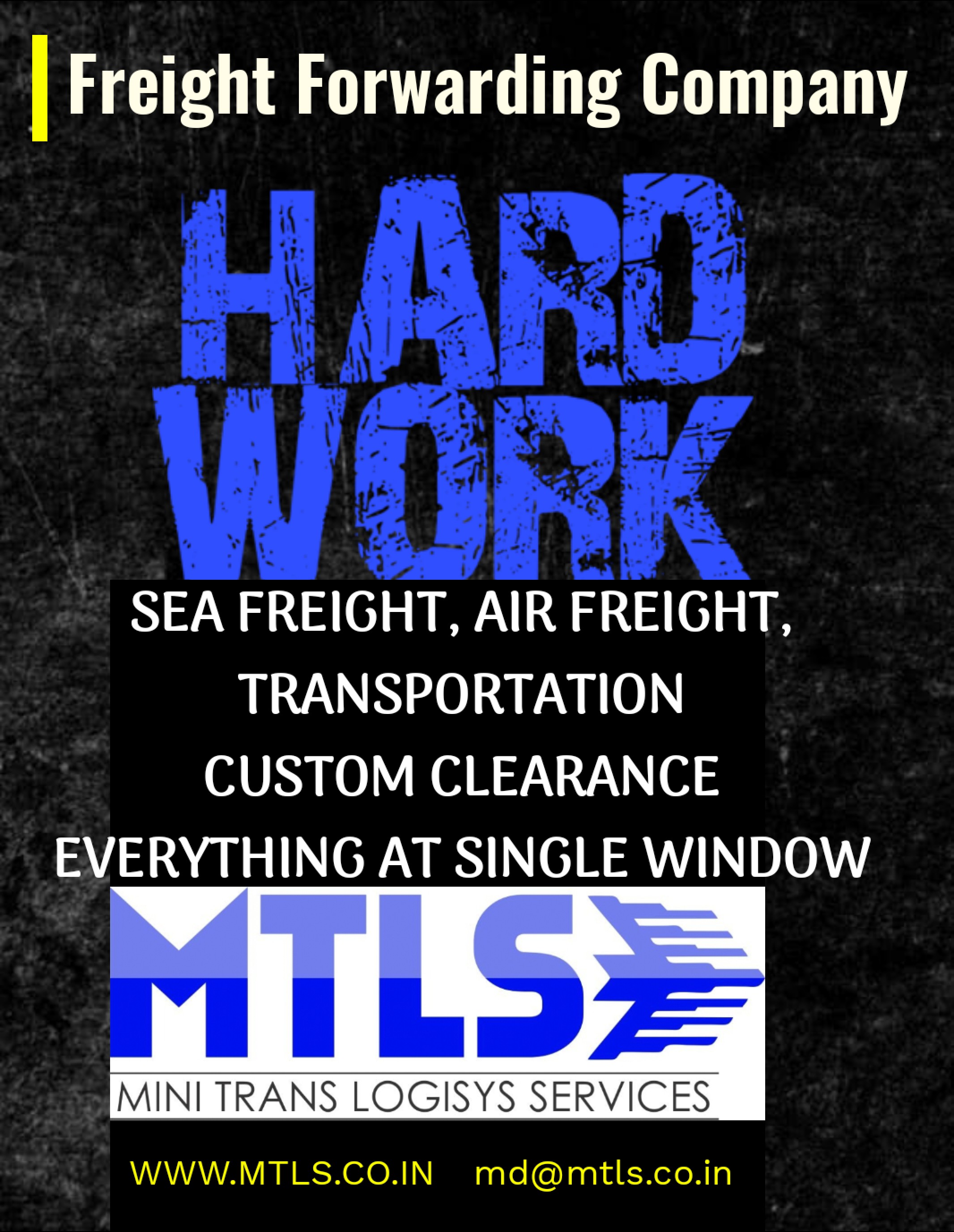MTLS Freight Forwarding Company - Sea Freight, Air Freight, Transportation, Custom Clearance - Everything at Single Window